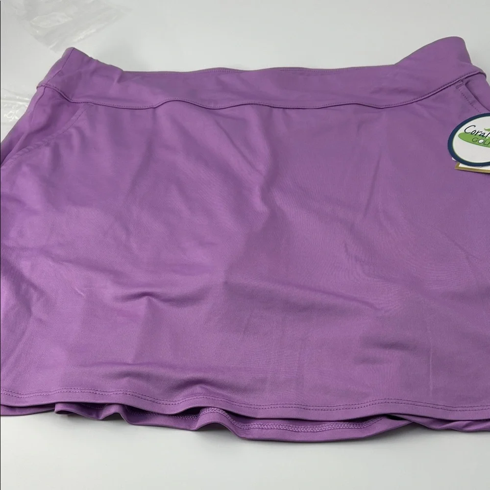 Coral Bay Lavender Mini Skirt